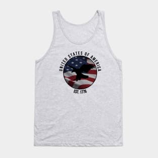 USA EST 1776 Tank Top